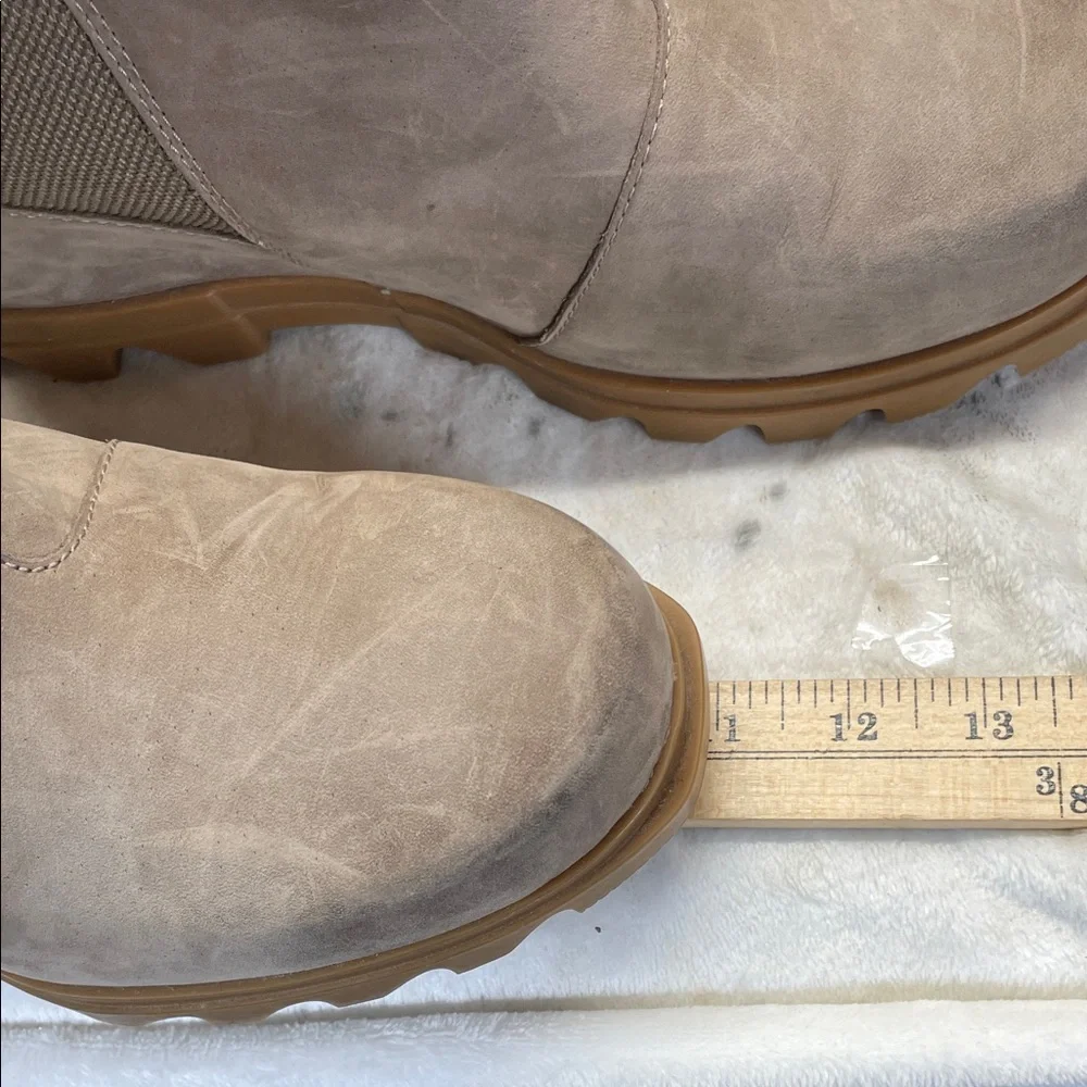 Sorel Joan of Arctic Wedge III Tan Wedge Ankle Boots